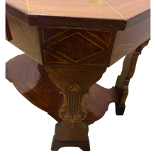 Load image into Gallery viewer, 1940's Italian Inlaid Octagon Cocktail | Coffee Tables-Cocktail Table-Antique Warehouse