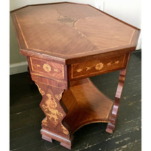 Load image into Gallery viewer, 1940's Italian Inlaid Octagon Cocktail | Coffee Tables-Cocktail Table-Antique Warehouse
