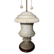 Load image into Gallery viewer, 1940's Italian Large White Marble Urn Table Lamps-Lamp-Antique Warehouse