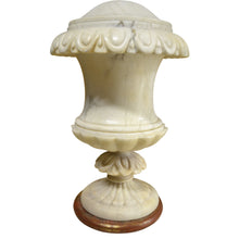 Load image into Gallery viewer, 1940's Italian Large White Marble Urn Table Lamps-Lamp-Antique Warehouse