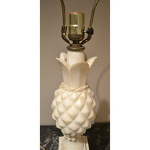 Load image into Gallery viewer, 1950's Italian Alabaster Pineapple Table Lamps - a pair-Lamp-Antique Warehouse