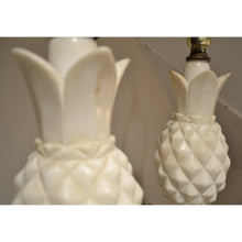 Load image into Gallery viewer, 1950's Italian Alabaster Pineapple Table Lamps - a pair-Lamp-Antique Warehouse