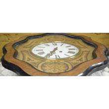 Load image into Gallery viewer, 19th C. French "Oeuil de Boeuf" Eye of the Ox Inlaid Wall Clock-Clock-Antique Warehouse