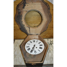 Load image into Gallery viewer, 19th C. French "Oeuil de Boeuf" Eye of the Ox Inlaid Wall Clock-Clock-Antique Warehouse