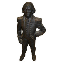 Load image into Gallery viewer, 19th Century American Napoleon Cast Iron Andirons or Firedogs by Howes-Decorative-Antique Warehouse