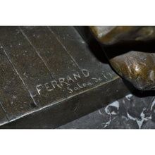 Load image into Gallery viewer, 19th Century Bronze Sculpture "Le Commerce" by Ernest Justin Ferrand-Sculpture-Antique Warehouse