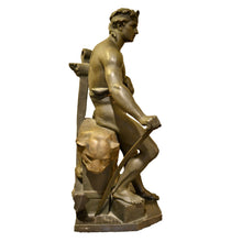 Load image into Gallery viewer, 19th Century Bronze Sculpture "Le Commerce" by Ernest Justin Ferrand-Sculpture-Antique Warehouse