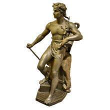 Load image into Gallery viewer, 19th Century Bronze Sculpture "Le Commerce" by Ernest Justin Ferrand-Sculpture-Antique Warehouse