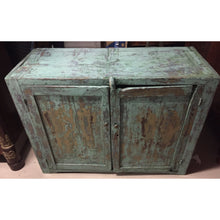 Load image into Gallery viewer, 19th Century French Canadian Country Rustic Blue Painted Cabinet-sideboard-Antique Warehouse