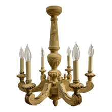 Load image into Gallery viewer, 19th Century French Carved & Painted Chandelier-Chandelier-Antique Warehouse
