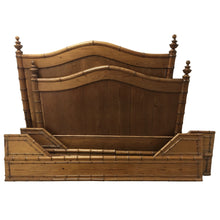 Load image into Gallery viewer, 19th Century French Faux Bamboo Bed-Bed-Antique Warehouse