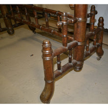 Load image into Gallery viewer, 19th Century French Faux Bamboo Cheval Mirror-Mirror-Antique Warehouse