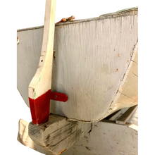 Load image into Gallery viewer, 19th Century Maritime Large Painted Model Fishing Boat on Stand - 60" Long-Decorative-Antique Warehouse