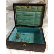 Load image into Gallery viewer, 19th Century Rosewood Jewelry Box with Inlay-Decorative-Antique Warehouse