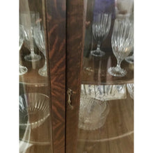 Load image into Gallery viewer, Antique American Bow Glass China Cabinet - Chittendon & Eastman-Cabinet-Antique Warehouse