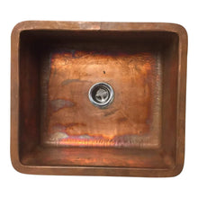 Load image into Gallery viewer, Copper Bar | Prep Sink - Rectangle with Center Drain - 13.5" x 15" x 7"-Sink-Antique Warehouse