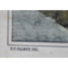 Load image into Gallery viewer, Currier & Ives Litho reprint of "Winter American Farm Scene #4"-Art-Antique Warehouse