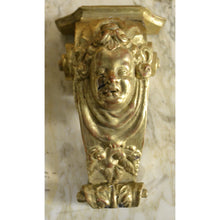 Load image into Gallery viewer, French Carved and Gilt Bracket / Corbel with Cherub-Decorative-Antique Warehouse