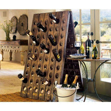 Load image into Gallery viewer, French Oak Champagne Rack - holds 120 bottles-Champagne Rack-Antique Warehouse