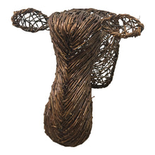 Load image into Gallery viewer, Grapevine Wicker Moose Head-Sculpture-Antique Warehouse