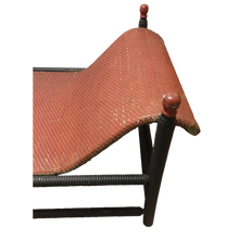 Load image into Gallery viewer, Heywood Wakefield Late 19th Century Vintage American Cane Chaise-Chaise-Antique Warehouse