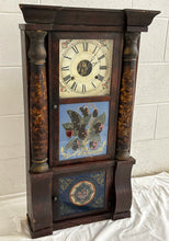Load image into Gallery viewer, Antique Column Mantle Clock by Van Tassel-Clock-Antique Warehouse