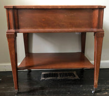 Load image into Gallery viewer, Empire Mahogany and Leather Side Table-Side Table-Antique Warehouse