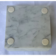 Load image into Gallery viewer, Italian Marble Block Incense/Candle Holder-Decor-Antique Warehouse