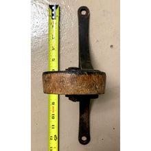 Load image into Gallery viewer, Large Cast Iron Antique Caster Wheel with Wide Top Plate - Set of 4-Castors-Antique Warehouse