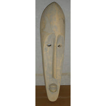 Load image into Gallery viewer, Large Fang Mask with Elongated Face - Hand Carved - 32"H-Sculpture-Antique Warehouse