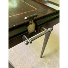 Load image into Gallery viewer, Mid Century Folding Mahogany Inlaid Butlers Side Tray Table-Table-Antique Warehouse