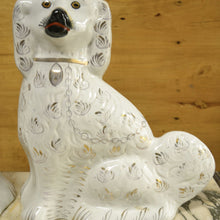 Load image into Gallery viewer, Pair of Antique English Staffordshire Dogs - 14" Tall-Decorative-Antique Warehouse