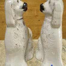 Load image into Gallery viewer, Pair of Antique English Staffordshire Dogs - 14" Tall-Decorative-Antique Warehouse
