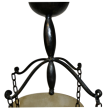 Load image into Gallery viewer, Geometric French Art Deco Chandeliers - Set of 3-Chandelier-Antique Warehouse