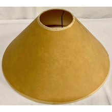 Load image into Gallery viewer, Vintage Late 20th Century Wide Coolie Tan Uno Lamp Shade-Lampshade-Antique Warehouse