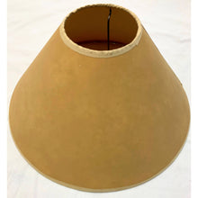 Load image into Gallery viewer, Vintage Late 20th Century Wide Coolie Tan Uno Lamp Shade-Lampshade-Antique Warehouse