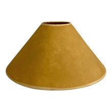 Load image into Gallery viewer, Vintage Late 20th Century Wide Coolie Tan Uno Lamp Shade-Lampshade-Antique Warehouse
