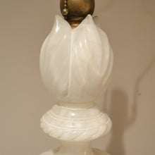Load image into Gallery viewer, Vintage Mid-Century Italian Alabaster Table Lamp-Lamp-Antique Warehouse