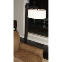 Load image into Gallery viewer, Vintage Robert Abbey Floor Lamp with Paper Crosshatch Shade - a Pair available-Floor Lamp-Antique Warehouse