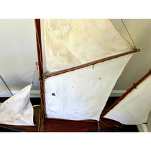 Load image into Gallery viewer, Vintage Schooner - Large Model Sailboat-Decor-Antique Warehouse