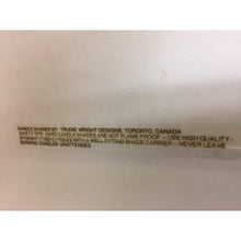 Load image into Gallery viewer, Vintage Trudie Wright Parchment Paper Single Light Empire Candle Shades - Set of 7-Lampshade-Antique Warehouse