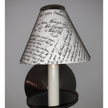 Load image into Gallery viewer, Vintage Trudie Wright Parchment Paper Single Light Empire Candle Shades - Set of 7-Lampshade-Antique Warehouse