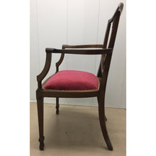 Load image into Gallery viewer, Walnut Shield Back Armchair-Chairs-Antique Warehouse