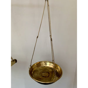 19th Century Brass Hanging Balance Scale-Scale-Antique Warehouse