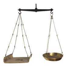 Load image into Gallery viewer, 19th Century Brass Hanging Balance Scale-Scale-Antique Warehouse