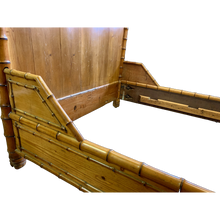 Load image into Gallery viewer, 19th Century French Faux Bamboo Bed-Bed-Antique Warehouse