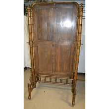 Load image into Gallery viewer, 19th Century French Faux Bamboo Cheval Mirror-Mirror-Antique Warehouse