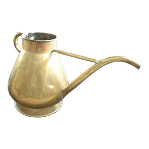 19th Century French Large Brass Watering Can-Decorative-Antique Warehouse