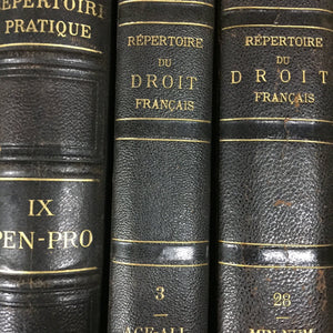 19th Century French Leather Bound Books - Assorted Sizes-Books-Antique Warehouse