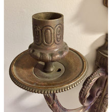 Load image into Gallery viewer, 19th Century French Louis XVI Style Bronze Cast Sconces - 2 arms - a pair-Sconces-Antique Warehouse